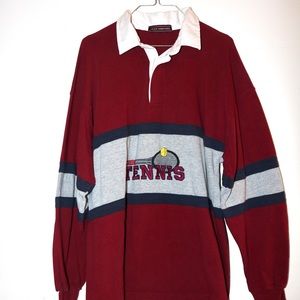Vintage Rugby style “Tennis” shirt